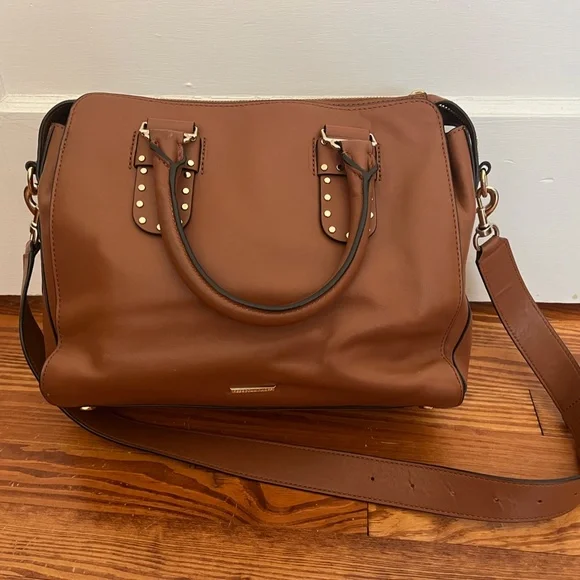 Rebecca Minkoff large crossbody purse, 12 inches across, 10 inches high - Picture 2 of 7